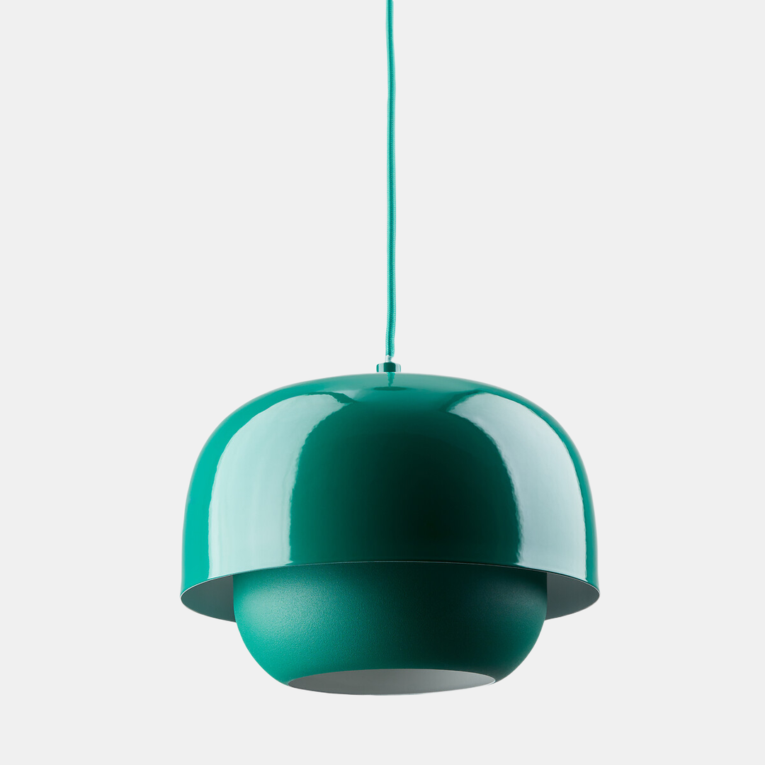 Clinco Contemporary Layered Metal Hanging Lamp — Focal Lighting for Kitchen, Dining or Entryway