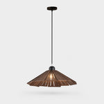Bild in Gallery-Viewer laden, Walnut A style 35cm wooden pendant light
