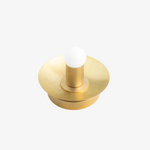 Charger l&#39;image dans la visionneuse de galerie, Radiro Globe Brass and Black Wall Light - Minimalist Scandinavian Sconce
