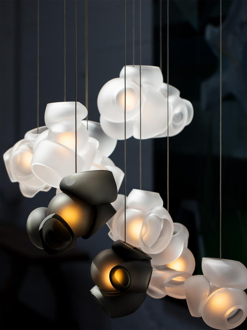 Suspension en verre traité