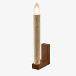 Cargar imagen en el visor de la Galería, Natural Travertine wall sconce in the 39.5 cm size