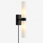 Load image into Gallery viewer, Modern Double Tube Design Plug-In Wall Sconce