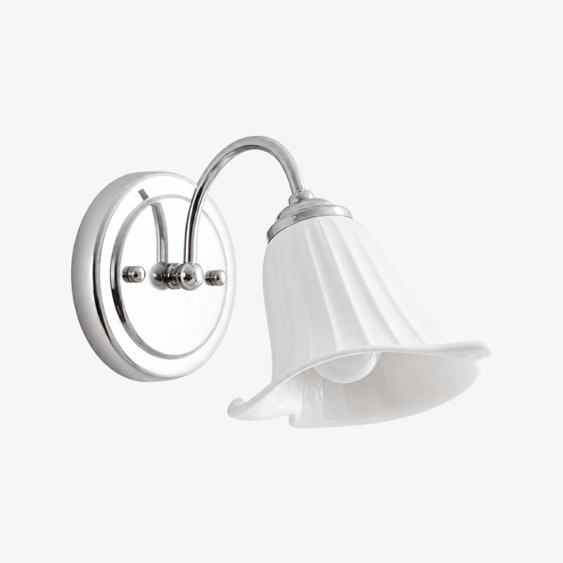 Celvane Elegant Calla Lily Wall Lamp – French Minimalist Bedroom and Living Room Lighting