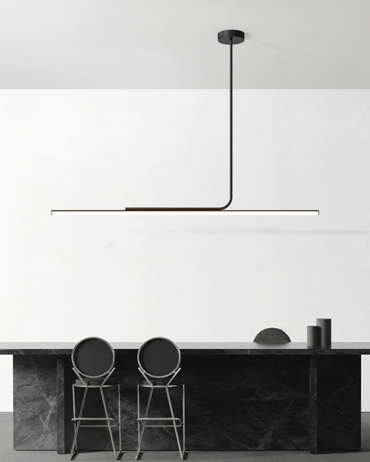 Lustre de salle à manger décoratif contemporain avec interrupteur à bouton-poussoir et peinture blanche