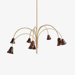 Bild in der Galerieansicht laden, Bellina Modern Blooming Flower Chandelier – Soft Ambient Lighting for Contemporary Spaces
