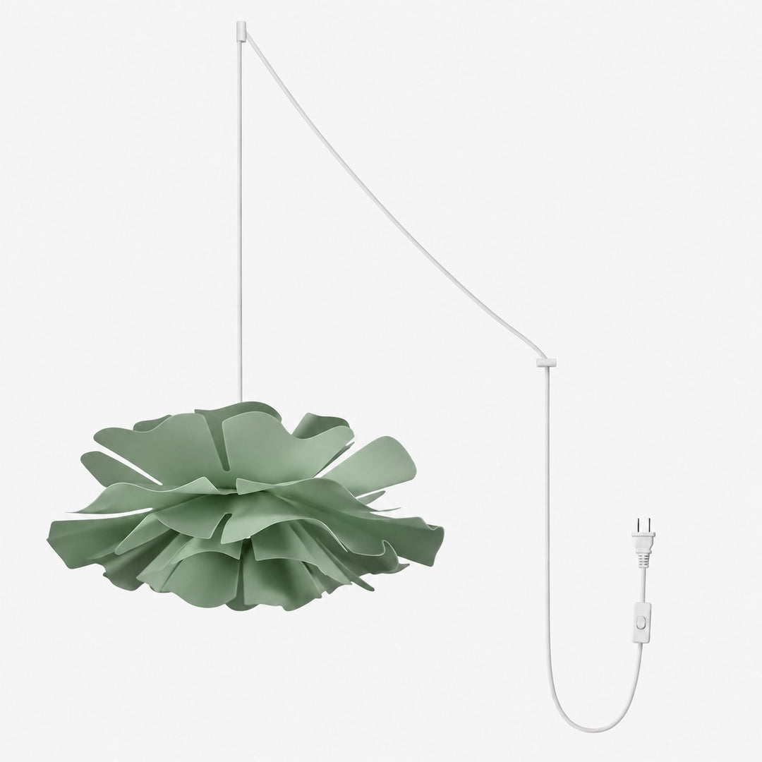 Sculptural Flower Pendant Lamp