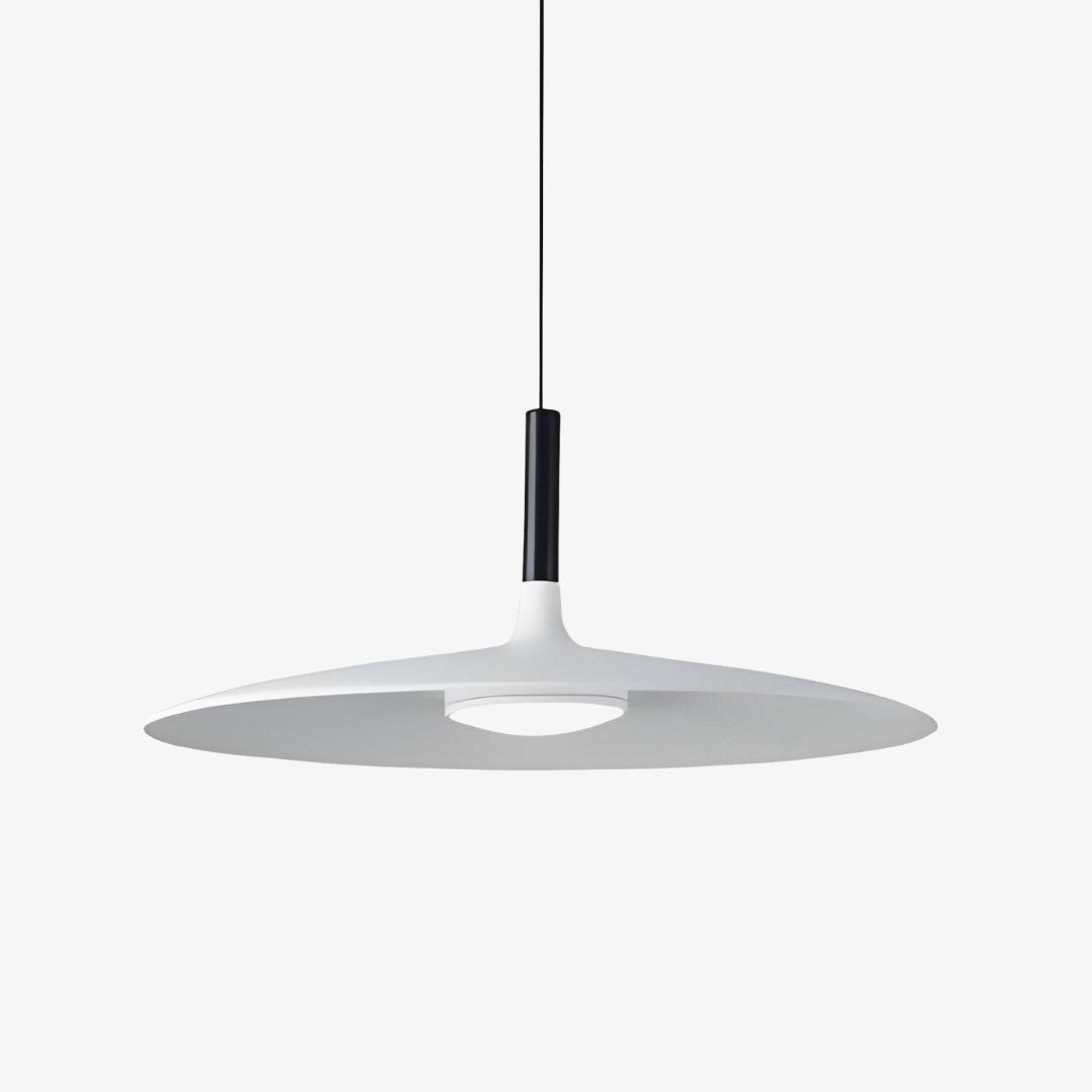 Lampe suspendue industrielle Alphomo - Lampe suspendue minimaliste pour îlot de cuisine et table à manger N04