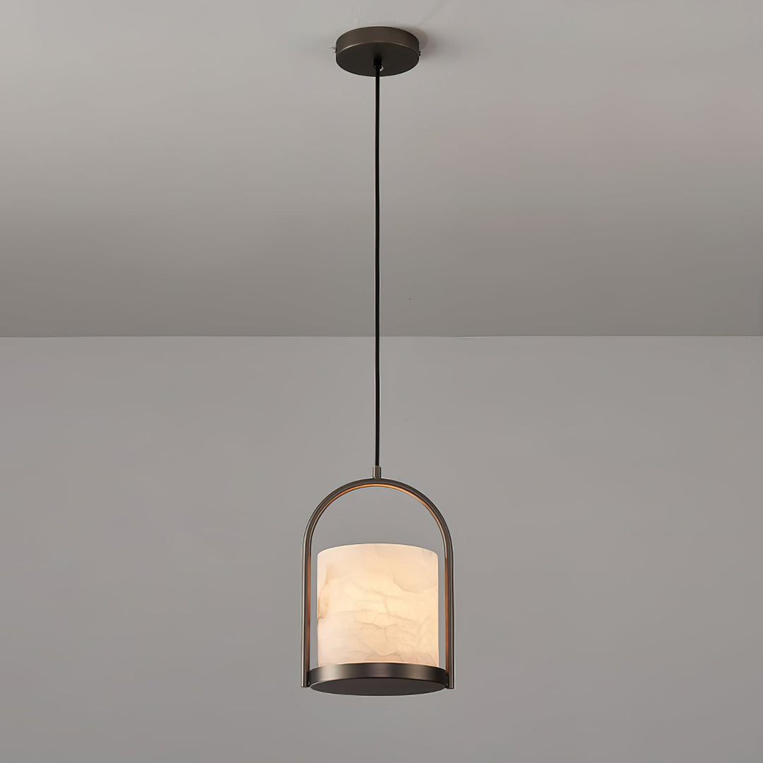 Cortland Alabaster-Pendelleuchte