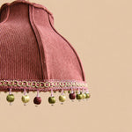 Load image into Gallery viewer, Patchwork Fabric Pom-Pom Pendant Light