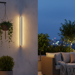 Load image into Gallery viewer, Edge Smooth Minimalist Linear Metal Outdoor Wall Lamp