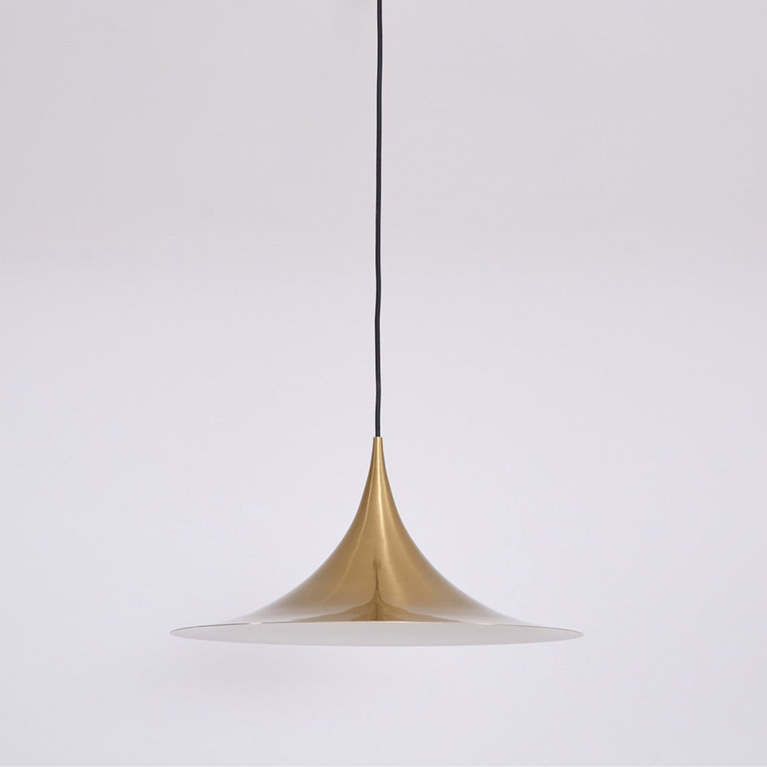 Arch-Shaped Aluminum Plug-In Pendant Light