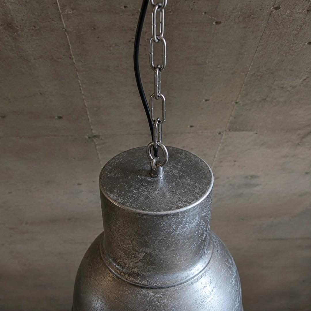 Vintage rust finish industrial pendant light