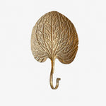 Cargar imagen en el visor de la Galería, Type D antique-gold botanical iron wall hook