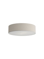 Load image into Gallery viewer, Soft Ceiling Lamp - Fabric &amp; Acrylic Round Light for Ambient Glow
