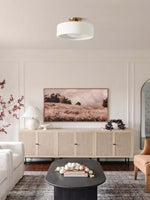 Load image into Gallery viewer, Modern Porcelain Flush Mount Ceiling Light

