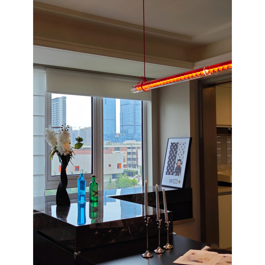 Tubular Lineare LED Pendelleuchte