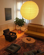 Bild in Gallery-Viewer laden, White Washi Paper Plug-In Pendant