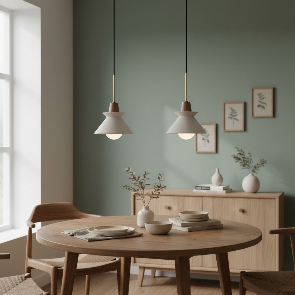 Lampe suspendue effilée minimaliste Halotaper – Éclairage décoratif contemporain pour la maison