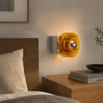 Load image into Gallery viewer, Bauhaus acrylic wall lamp lifestyle and detail image