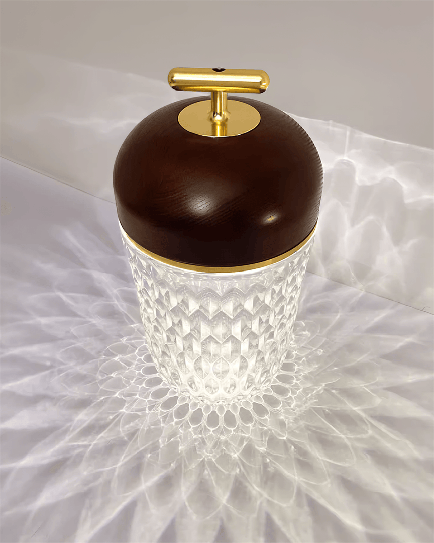 Lámpara de mesa portátil Delia
