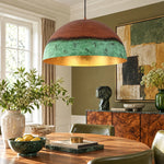 Cargar imagen en el visor de la Galería, copper patina pendant light