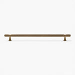 Cargar imagen en el visor de la Galería, Total 380 mm hole spacing 320 mm antique brass cabinet pull