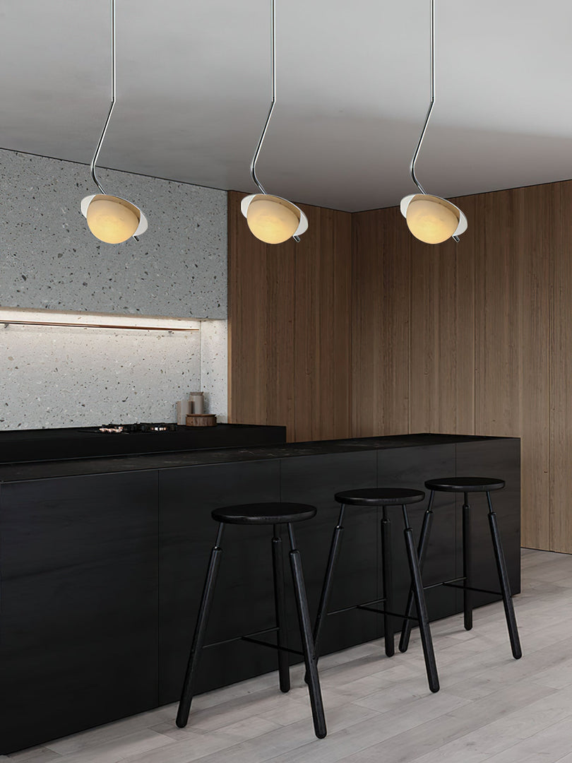 Schicke Luminanz Alabaster-Pendelleuchte