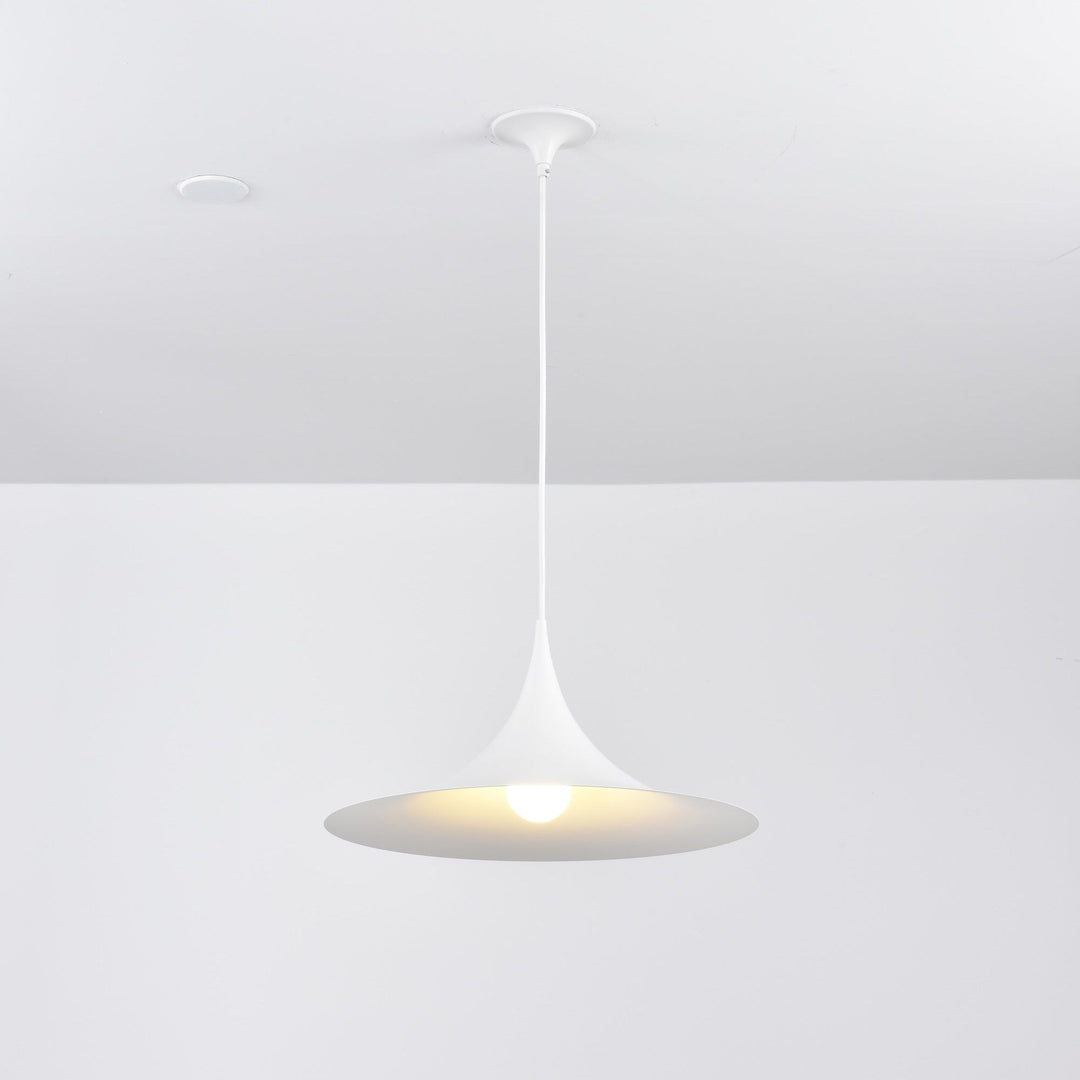 Arch-Shaped Aluminum Plug-In Pendant Light