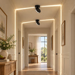 Charger l'image dans la visionneuse de galerie, Tilting Head Round Disc Aluminium Wall Light