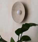 Load image into Gallery viewer, Retro Wabi Sabi Style Round Wall Light For Bedroom M44
