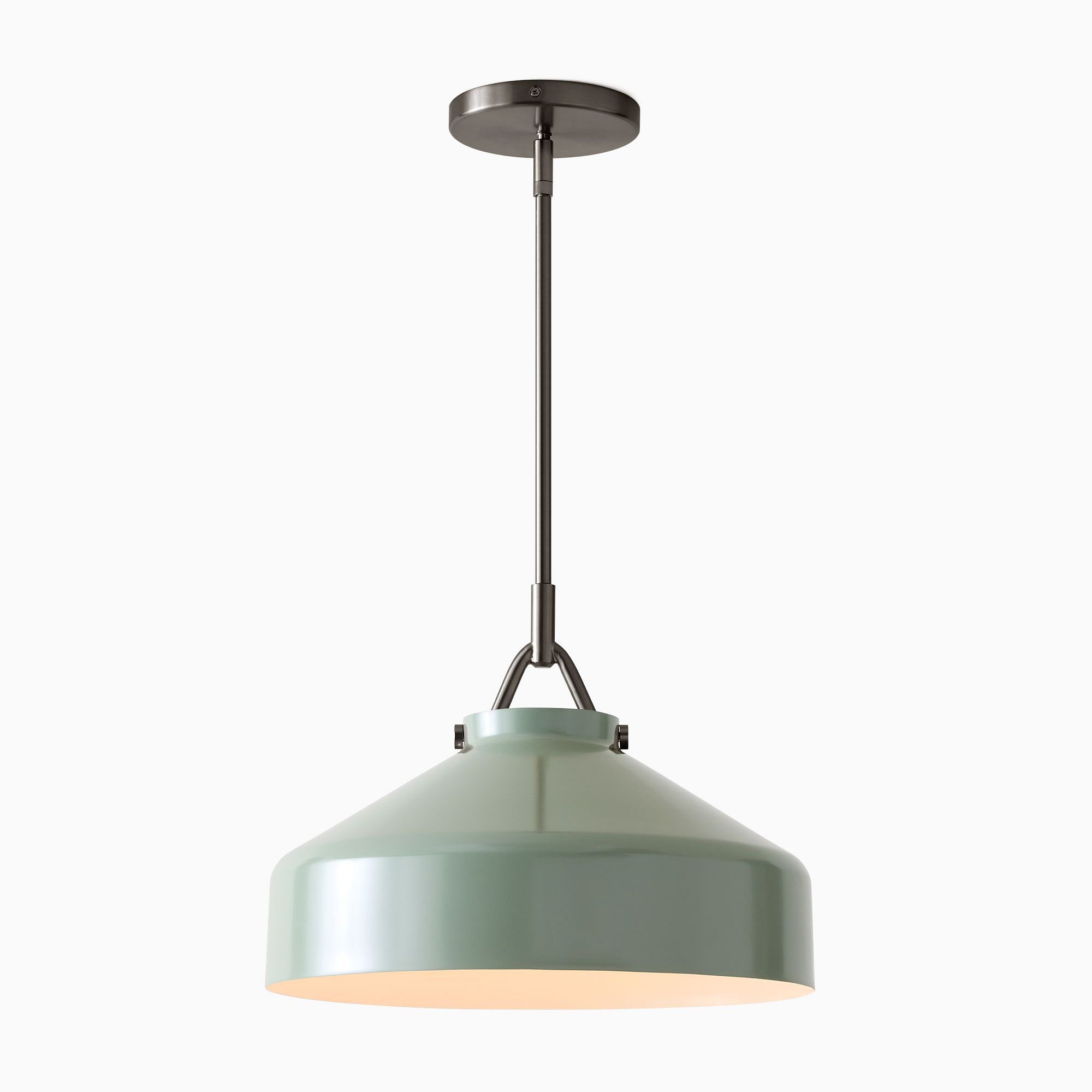 Hanton Nordic Metal Morandi Metal Pendant Light — Nordic Minimalist Fixture