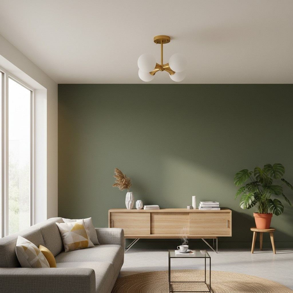 Spheraeon Retro verzweigter Kugel-Deckenleuchter – Mehrfachleuchte für Speisezimmer