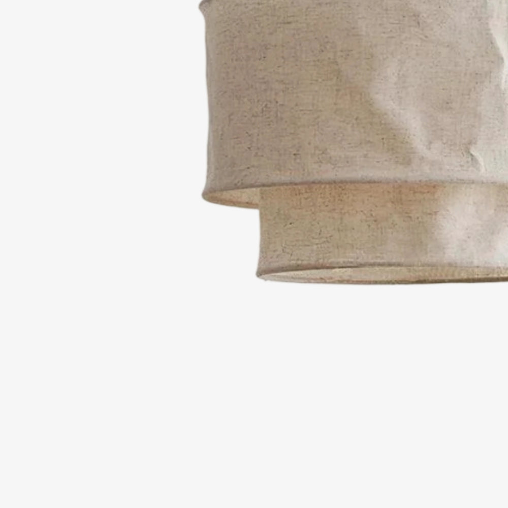 Lustre multi-couches Aeroloom - Tissu moderne et minimaliste pour salles à manger et salons