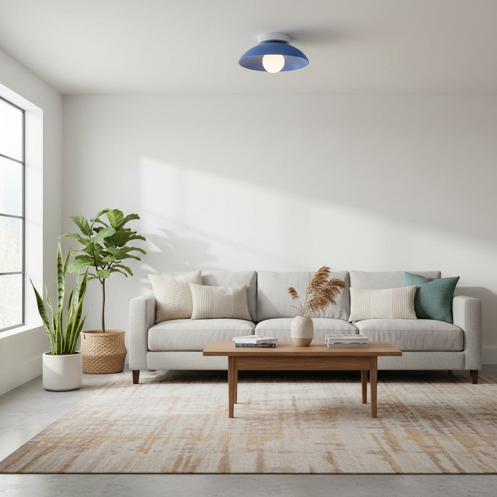 Oribela Plafonnier Organique Sculptural - Design Texturé Moderne pour Salon