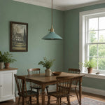 Load image into Gallery viewer, Ceramic pendant light above a table