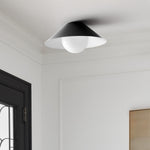 Cargar imagen en el visor de la Galería, Lámpara de techo semiempotrada Brivana - Iluminación moderna para el hogar

