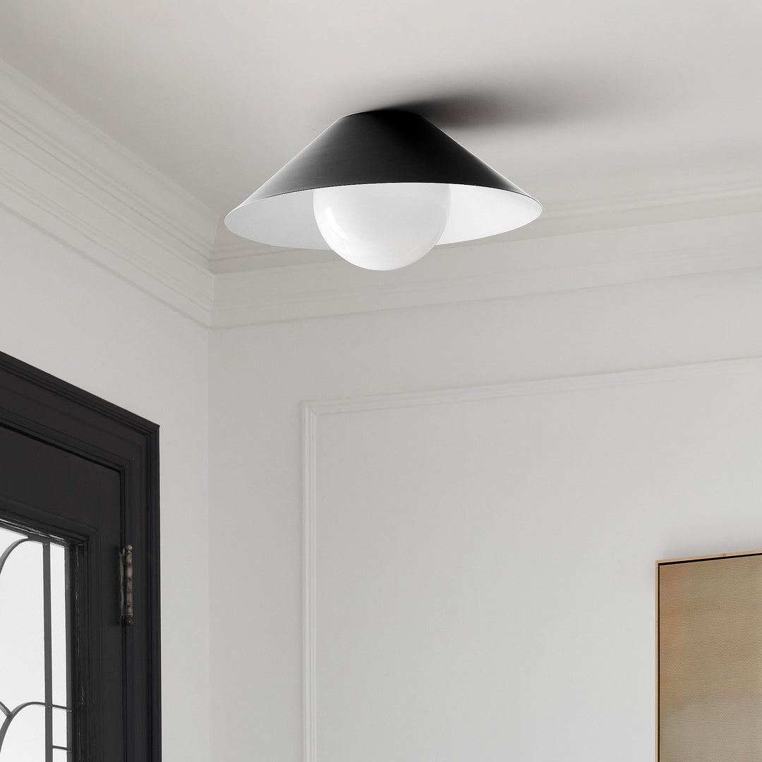 Lámpara de techo semiempotrada Brivana - Iluminación moderna para el hogar