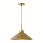Charger l&#39;image dans la visionneuse de galerie, Aurenza Modern Farmhouse  Cone Pendant Light – Dimmable Kitchen and Entryway Lighting
