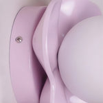 Charger l'image dans la visionneuse de galerie, Lampe murale fleurissante Resinova - Résine moderne et verre pour salons et chambres