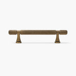 Cargar imagen en el visor de la Galería, Total 145 mm hole spacing 96 mm antique brass cabinet pull