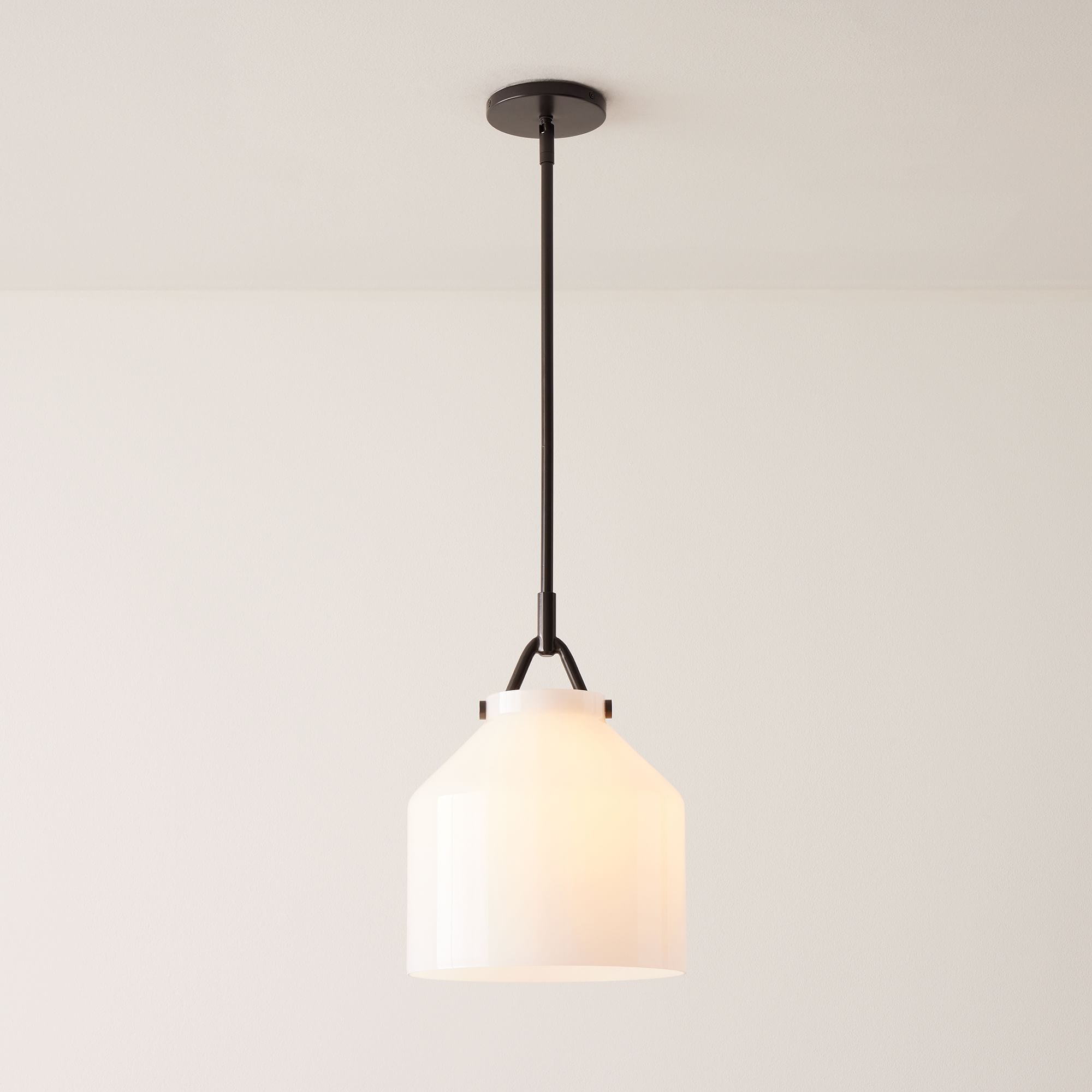 Hanton Nordic Metal Morandi Metal Pendant Light — Nordic Minimalist Fixture