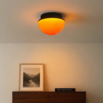 Charger l'image dans la visionneuse de galerie, Plafonnier LED en Acrylique Sunset Glow avec Dôme d’Ambiance pour Salon et Chambre