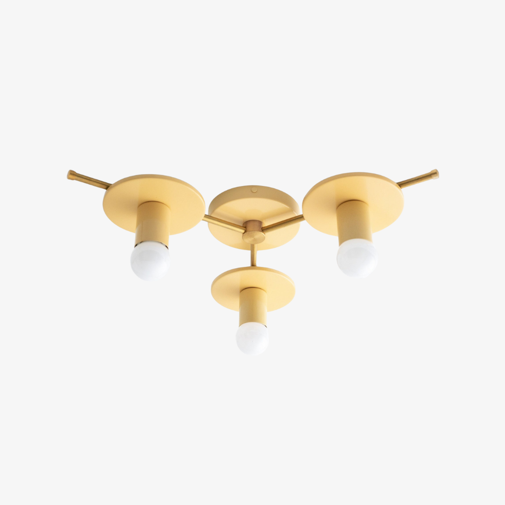 Radiro Globe Colorful Ceiling Light-3 Light Minimalist Fixture