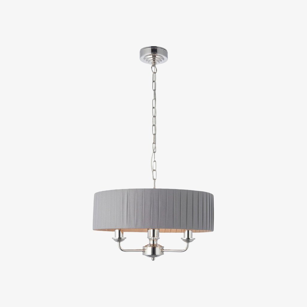 Tela eleganter Mehrarm-Pendelleuchter mit skulpturalen Schirmen für Esszimmer und Wohnbereich