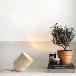 Load image into Gallery viewer, Amidori Travertine Table Lamp