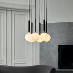 Bild in Gallery-Viewer laden, Rounded Brass Glass Plug-In Pendant Light