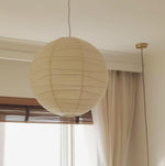 Charger l'image dans la visionneuse de galerie, Bamboo Ribbed Mulberry Paper Swag Pendant