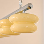 Load image into Gallery viewer, Cream layered glass shade close view