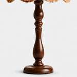 Bild in Gallery-Viewer laden, Close view of the vase-shaped wood lamp base