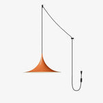 Bild in Gallery-Viewer laden, Arch-Shaped Aluminum Plug-In Pendant Light